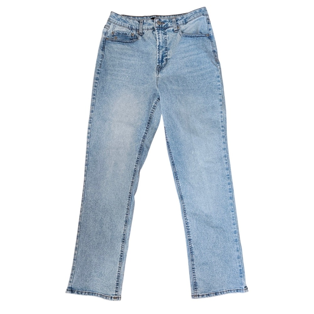 Frye Womens High Rise‎ Straight Leg Light Wash Denim Jeans Size 6/28 Blue